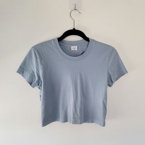 Aritzia Wilfred Cropped Tee